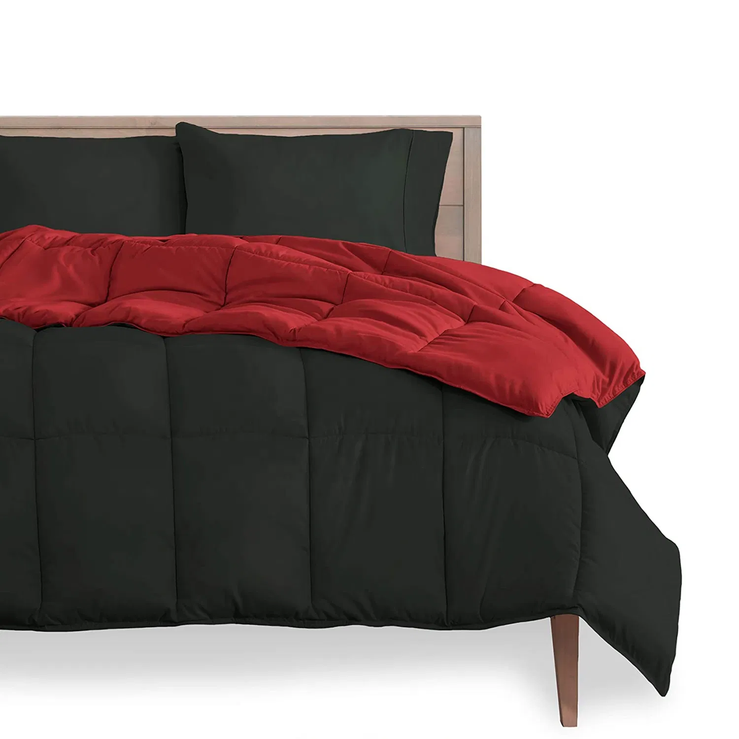 Edredão 100% enorme branca de enchimento de tecido de poliéster para hotel em microfibra personalizada